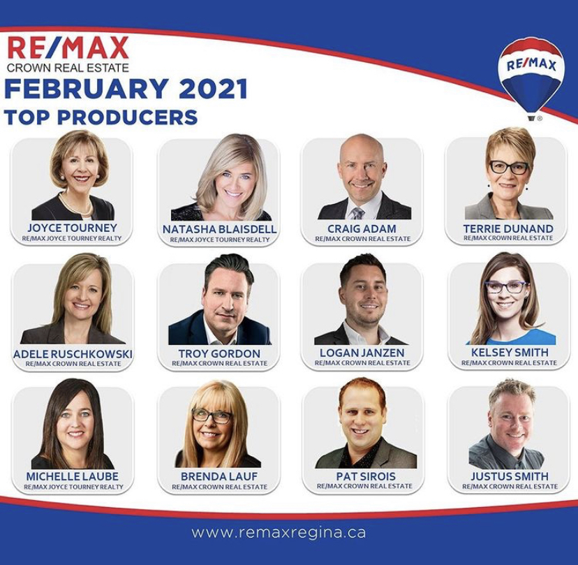 Top Producer February 2021 Natasha Blaisdell Real Estate Group